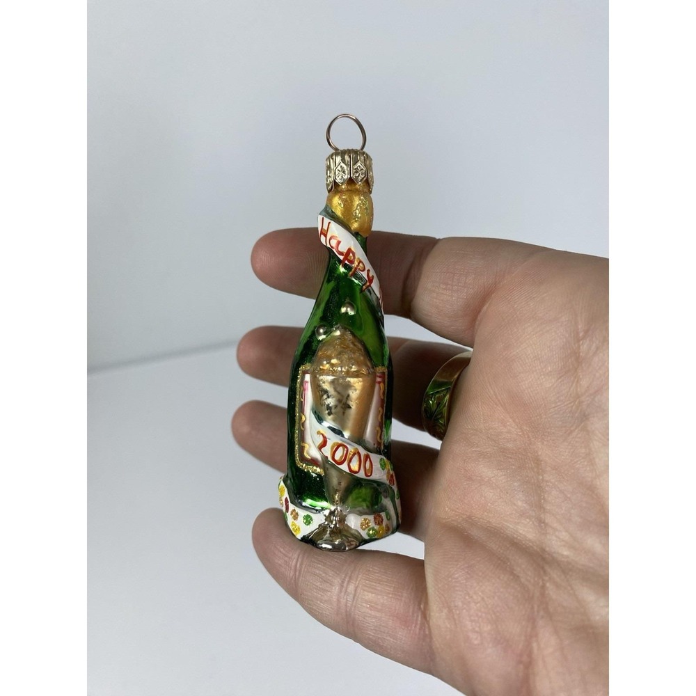 Christopher Radko Little Gems Collection 2000 Happy New Year Christmas Ornament